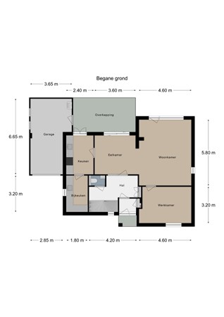 Floorplan - Kloosterstraat 5, 6291 LA Vaals